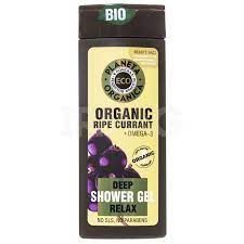 Planeta Organica / ECO / Organic ripe currant / Расслабляющий гель для душа , 340мл