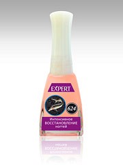 Severina-624 Интенсивное восстановление ногтей (с экстрактом чёрной икры) 11,5 мл.