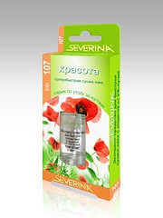 Severina-107 Экспресс средство для быстрой сушки лака с защитой от УФ лучей