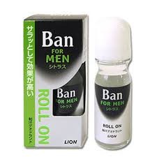 533696 LION Ban Roll On Дезодорант-антиперспирант мужской роликовый цитрусовый аромат 30мл
