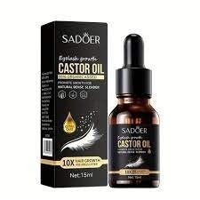 Масло для 10 кратного роста ресниц Eyelash Growth Castor Oil, 15мл Арт.: 2826 Масло для роста ресниц представляет собой смесь традиционно используемых для роста волос ингредиентов: чистых натуральных
