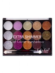 DoDo Girl Глиттер для век Extra Shimmer, 02 Арт.: 81812 Парад сверкающего цвета в палетке мерцающих глиттеров для век поможет создать незабываемый впечатления! Высокопигментированные, стойкие, с невес