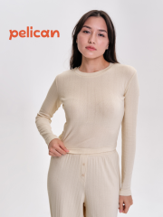 PFJ6944 Джемпер женский Молочный(28) Pelican