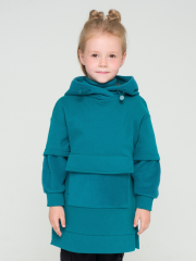 GFNC3293 Толстовка для девочек Изумрудный(14) Pelican