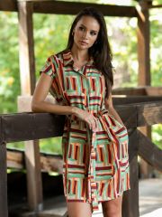 496916 Stilla Платье мультиколор