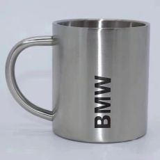 Двухслойная чашка BMW из нержавеющей стали