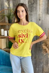 431900 Натали Футболка желтый