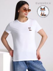 515415 Апрель Футболка белый
