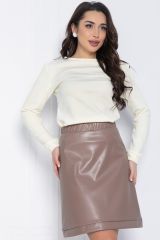 Ю12551-10 Юбка LADY TAIGA Бежевая