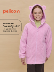 GFXK3362 Куртка для девочек Розовый(37) Pelican