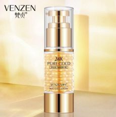 VEZE Крем для кожи вокруг глаз против мимических морщин 24K Pure Gold Арт.: 8453 Экстракт золота способствует быстрому проникновению в кожу активных компонентов крема. Золото ускоряет деление клеток к