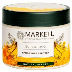 029191 Markell Superfood. Крем-суфле для тела Банан 300мл
