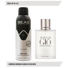 Дезодорант Beas M213 Giorgio Armani Acqua Di Gio For Men deo 200 ml