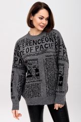 258734 Lika Dress Джемпер Серый