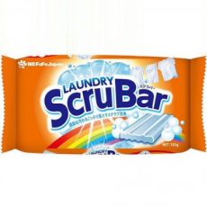 020129 NISSAN FaFa Мыло хозяйственное Laundry ScruBar от стойких загрязнений на цветных и белых тканях 150 гр
