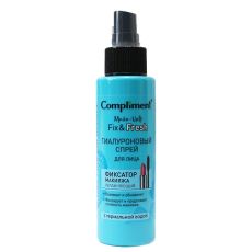Фиксатор для макияжа Compliment Гиалуроновый спрей увлажняющий 110 ml