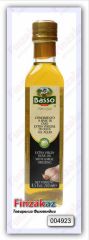 Масло Basso оливковое нерафинированное высшего качества, ароматизированное (чеснок) 250 мл