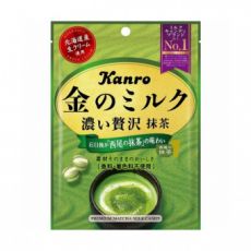 014882 KANRO Конфеты молочные со вкусом зеленого чая Матча 70 гр