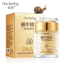 Омолаживающий крем для лица с муцином улитки One Spring Snail, 60 г