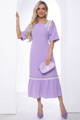 П8807 Платье LADY TAIGA Лиловое