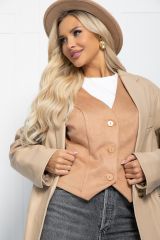 Б11461 Жилет LADY TAIGA Персиковый