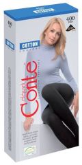 COTTON 400 Conte elegant Колготки Nero