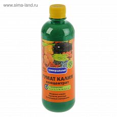 2082405 Гумат калия "Долина Плодородия", универсальный, 0,5 л