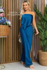 Ю13294-6М Юбка LADY TAIGA Морская волна