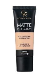 Крем тональный для лица GR Matte Perfection Full Coverage Foundation - 001 Холодный Холодный (001)