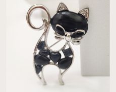Брошь Кошка