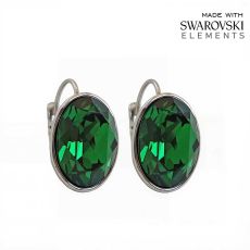 Серьги с кристаллами Swarovski