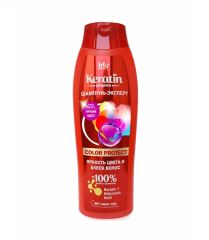 96916   Iris KERATIN PROGRAM. Шампунь-эксперт COLOR PROTECT Яркость цвета и блеск волос, 400 мл