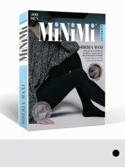 SIBERIA 300 MAXI (хлопок с флисом) Minimi Колготки Nero (Черный)