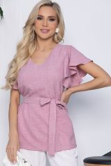 Б10550 Блуза LADY TAIGA Розовая