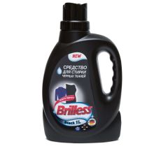Brilless Professional. Средство для стирки белья Brilless для чёрных тканей Black, 1 л