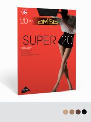 SUPER 20 Omsa Колготки Nero (Черный);Fumo (Серый);Caramello (Бежевый);Daino (Бежевый)