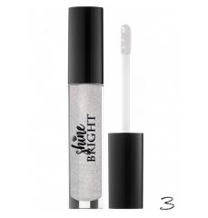 029055 Belor Design. Блеск для губ Shine bright тон 3 Морганит