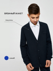 20110370001 Жакет детский для мальчиков Andre синий ACOOLA Kids