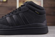Зимние Adidas Campus из натуральной замши