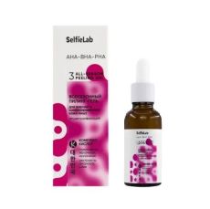 033599 SelfieLab AHA BHA PHA. Пилинг для лица Всесезонный гелевый для жирной и комбинированной кожи, 30 г