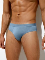 OmB 3224 Слипы мужские с открытой резинкой, VI Omsa Трусы Ice Blue (Голубой)