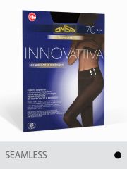 INNOVATTIVA 70 MICRO (бесшовные) Omsa Колготки Nero (Черный)