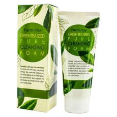 Пенка для лица FarmStay Green Tea Seed Pure Cleansing Foam с экстрактом зеленого чая 180 ml
