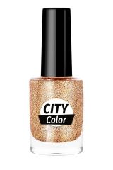 Лак для ногтей GR City Color Nail Lacquer (101-112) - 107 City Золотистый (107)
