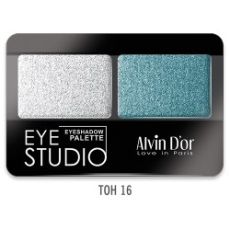 AES-14 Тени д/век двойные EYE STUDIO, тон 16 Alvin D`or