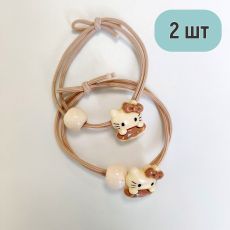 Резинка для волос (2 штуки) Кошечка