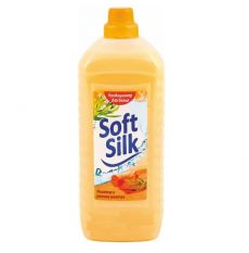 Romax Soft Silk. Ополаскиватель-антистатик для белья Кашемир и Рисовое молочко, 2л