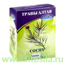 Сосна, почки, 50 г, коробочка, чайный напиток