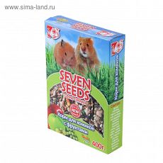 1203851 Корм "SEVEN SEEDS SPECIAL" для хомяков, с фруктами, 400 г