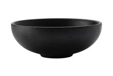 Салатник, 15,5х5 см, 500 мл, фарфор P, черный, матовый, Caviar Black, 56535